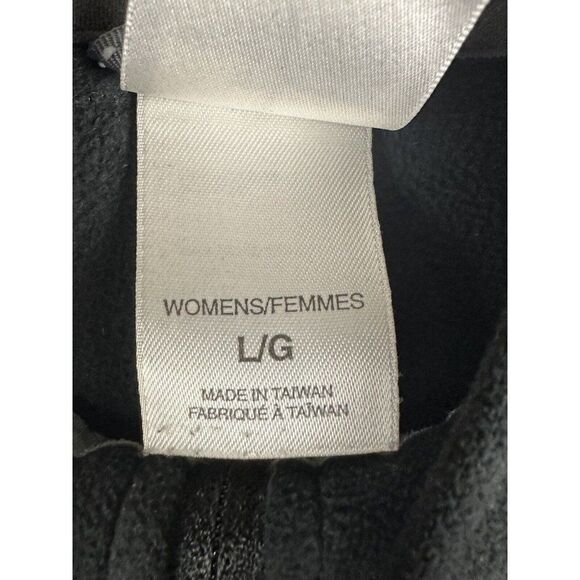 The North Face Fleece Quarter Zip Up TKA 100 Sweat Shirt Womens Large Black GUC‎ - Picture 6 of 8